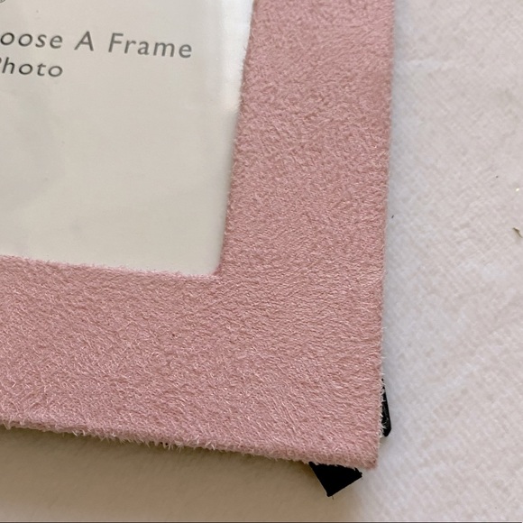 Pink Suede Covered Magnetic Picture Frame - Picture 7 of 10